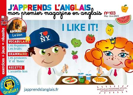 Abonement J'APPRENDS L'ANGLAIS - Plus de 6 ans.Pour les enfants de plus de 6 ans base sur le programme officiel de l'education nationale. Activites et exercices structures et ludiques pour encourager l'apprentissage de l'anglais et le faire aimer. Vous trouverez de (...)